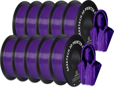 Zdjęcie produktu dla filament do druku 3D, przyjazny dla środowiska PLA, wysoka wytrzymałość, LILA