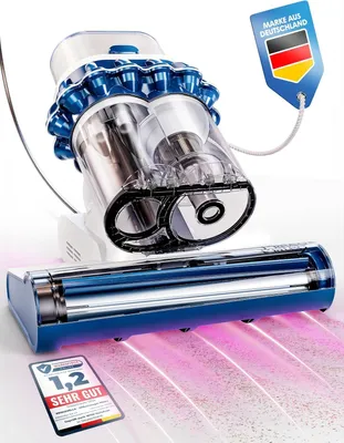Mijtenstofzuiger für Matratze, UV-Licht, HEPA-Filter
