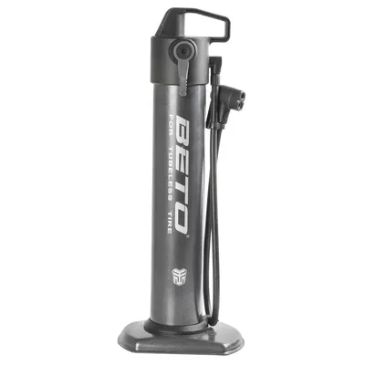 Produktbild von Beto fahrradpumpe universal (AV,DV,FV) 13 Bar stahlgrau