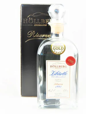 Produktbild von Obstbrand 1992 Zibärtle Wild-Pflaumenbrand Reserve