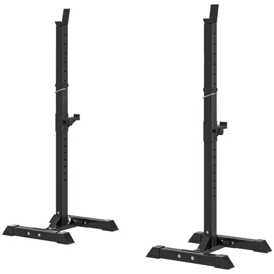 Produktbild von Gewichtstrainingshalterung fš¹r Langhanteln, maximale Belastung 150 kg