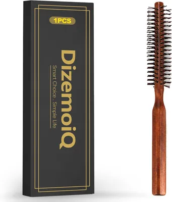 Immagine prodotto di Spazzola per barba in setole di pelo di cinghiale, maneggevole, per uomo, per la cura della barba