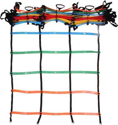 Image de Merco MultiColour Triple échelle d'agilité, triple longueur 9 m