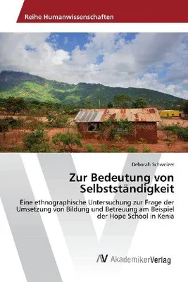 Produktbild von Zur Bedeutung von Selbstständigkeit