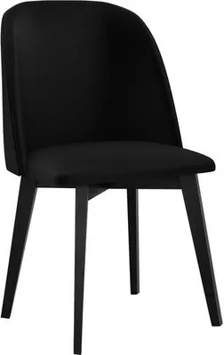 Image de Chaise de cuisine rembourrée AFTON 5 - noir