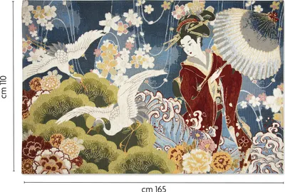 Immagine prodotto di Tappeto arredo Excelsa Kimono Living poliestere 165x110 cm multicolore