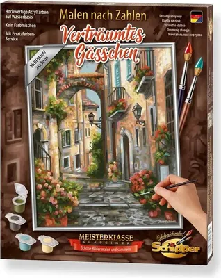 Produktbild von MnZ Verträumtes Gässchen 30x24cm