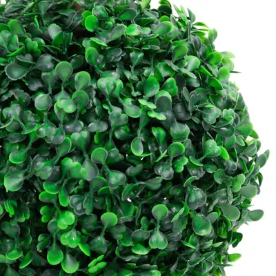 Immagine prodotto di Pianta di Bosso Artificiale a Sfera con Vaso Verde 60 cm