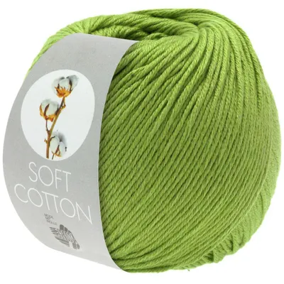 Produktbild von Lana Grossa - Soft Baumwolle 0030 frühlingsgrün