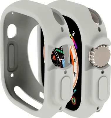 Produktbild von Mobigear Colors  Apple Watch Ultra - 49 mm Hardcase Hülle - Grau