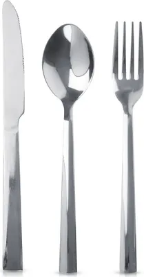 Image de 3x set de couverts Cuillère Fourchette Couteau pour une personne