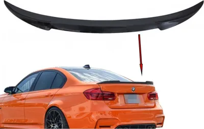Obrázok produktu pre Spojler batožinového priestoru pre BMW radu 3 F30 F80 2011-2018 M4 Design Originálny karbón.