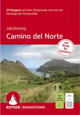 Zdjęcie produktu dla ROTHER Wanderführer Jakobsweg - Camino del Norte