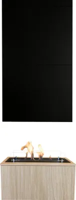 Immagine prodotto di Caminetto da parete a etanolo Xaralyn - Jörne-Compakt - 3 kW di riscaldamento - fiamme reali - caminetto decorativo
