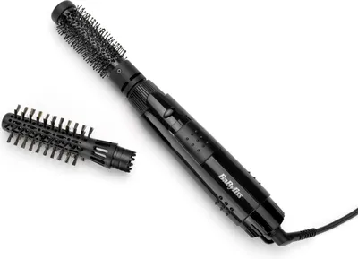 Produktbild von BaByliss BaByliss Smooth Shape Airstyler Szczotka do włosów AS86E - Odpowiednia do krótszych włosów - 2 główki szczotkujące - Coolshot