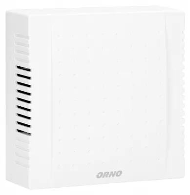 Immagine prodotto di ORNO | Campanello QUARTO OR-DP-MR-149/PW - Bianco Neve - Design Elegante - Montaggio Facile