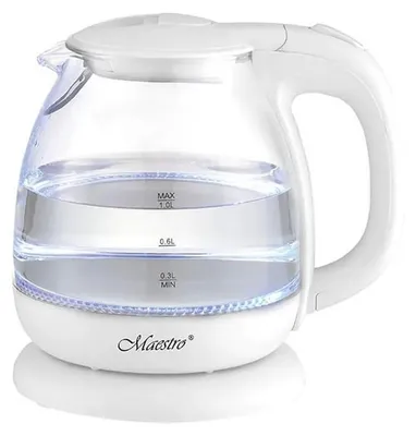 Produktbild von Maestro MAESTRO MR-055 electric kettle 1 L 1100 W (MR-055-WHITE) White
