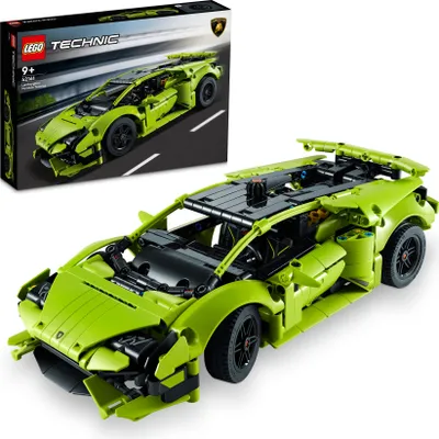 Produktbild von LEGO 42161 Technic Lamborghini Huracán Tecnica Spielzeugauto-Modellbausatz, Rennwagen-Bauset für Kinder, Jungen, Mädchen und Motorsport-Fans, Auto-Geschenk zum Sammeln