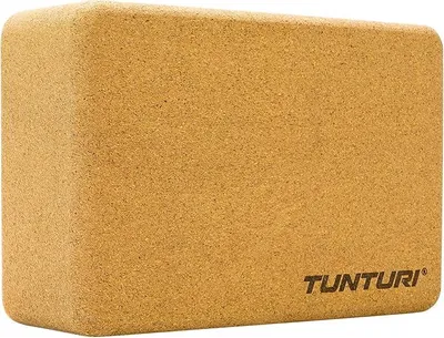 Produktbild von PolkaHome® Yoga Block aus 100% natürlichem Kork – rutschfester Yogablock für Gleichgewicht, Stabilität und Entspannung