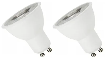 Produktbild von Spectrum GU10 LED Spot Lampe 4W 300lm 3000K Warmweiß 230V 2 Stück