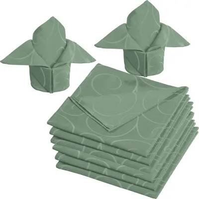 Produktbild von Erwin Müller Serviette Oberhausen" 8er-Pack salbei 50x50 cm"