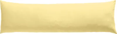 Produktbild von Erwin Müller Seitenschläferkissenbezug Murnau" hellgelb 40x140 cm"
