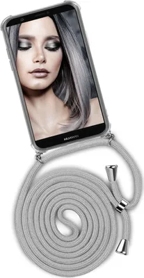 Produktbild von TWIST-Case + TWIST-Cord für Huawei P Smart (2017), Farbe:Silverstar (Silber)