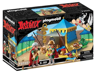 Image de PLAYMOBIL Astérix : Tente de chef avec généraux