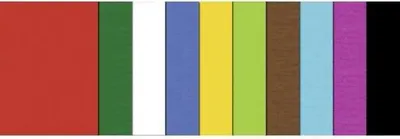Produktbild von Tonkarton 220g/qm 50x70cm VE=100 Bogen 10 Farben sortiert