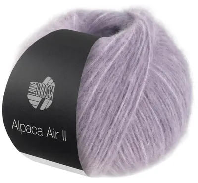 Produktbild von Lana Grossa ALPACA AIR II 50 g Leichtes Alpaka-Schlauchgarn mit Baumwollanteil 140 m  Farbe 005 - Lila