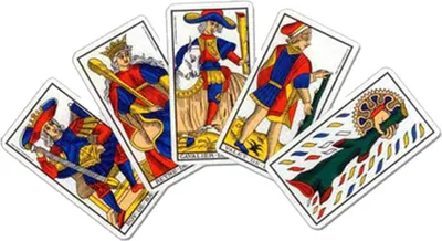 Obrázek produktu pro Cartamundi – karetní hra „Tarot De Marseille“ CD2444 (jednotná velikost) (barevná)