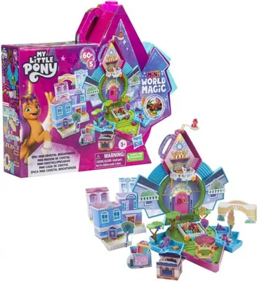 Zdjęcie produktu dla My Little Pony mini świat magiczny kryształ mini domek
