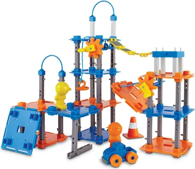 Image de Learning Resources LER2843, Jeu de construction, 5 ans, 100 pièces
