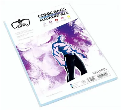 Produktbild von Ultimate Guard Comic Bags wiederverschließbar Magazine Size (100)