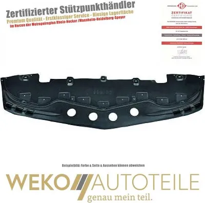 Produktbild von Motorabdeckung vorne DIEDERICHS 8168510 für MERCEDES-BENZ