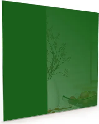 Produktbild von Küchenrückwand Spritzschutz Glas mit Motiv Dunkelgrüner Hintergrund II 40 x 40 cm