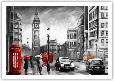 Produktbild von Poster - Poster ohne Rahmen - London Bus - 100x70 cm - Wand Bild - Wanddeko - Wandbilder - Kunstposter - Wandposter - Bilder - Kunstdruck - Wanddekoration - Wandbild - P2XAA100x70-3939