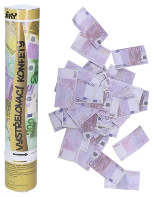 Obrázok produktu pre Párty odpaľovač na konfety Euro 30 cm