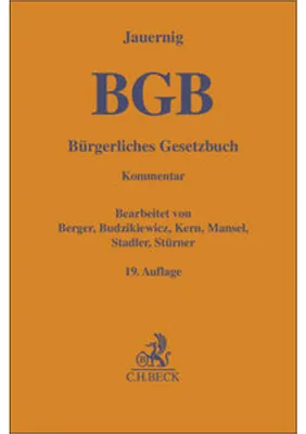Produktbild von Bürgerliches Gesetzbuch. BGB