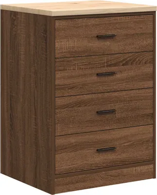 Immagine prodotto di Armadietto per Garage in Rovere Marrone 60x51x85 cm