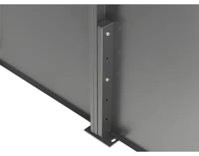 Produktbild von Pfosten ALBERTS zum Einbetonieren 6 x 4 x 102,5 cm RAL 7016 anthrazit