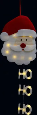 Produktbild von Weihnachtsdeko mit Beleuchtung, Weihnachtsmann HOHOHO, 24 LED