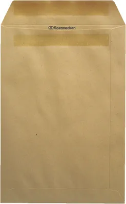 Produktbild von Soennecken Versandtasche 2952 B4 110g oF sk braun 250 St./Pack.