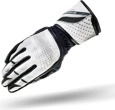 Produktbild von SHIMA Monde Damen Motorrad Handschuhe, schwarz/weiß, S