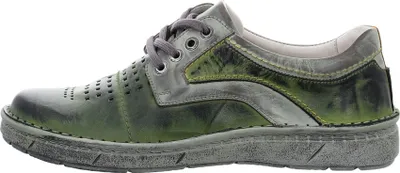 Zdjęcie produktu dla Wygodne sznurowane buty Krisbut w kolorze zielonym, rozmiar 45