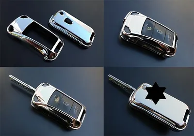 Immagine prodotto di Coprichiave PREMIUM Coprichiave cromato per Porsche