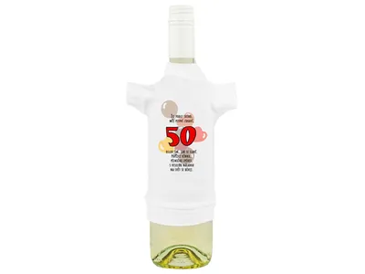 Obrázek produktu pro Tričko na láhev 50 let