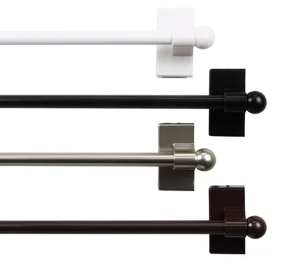 Productafbeelding van Rod Desyne magnetische kabelklem, 7/16 inch, 71,1–121,9 cm, satijnnikkel