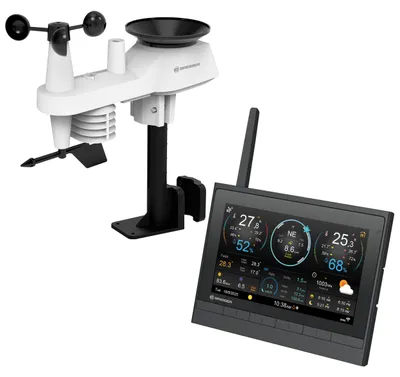 Produktbild von Bresser SolarWetter Funk Wetterstation 7 in 1 mit 7 Zoll HD Display WLAN