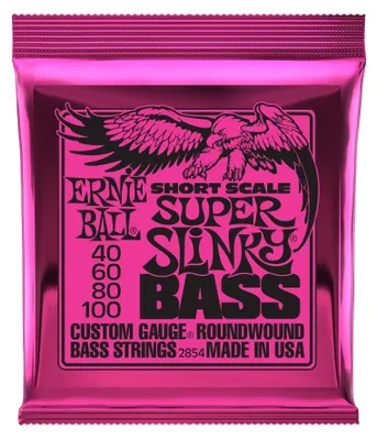 Zdjęcie produktu dla Ernie Ball P02854, Gitara, Stal, Bas, 4 szt., 1219,2 mm